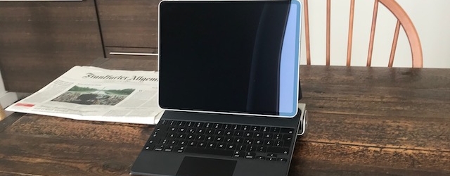 iPad Pro 12.9, mit Magic Keyboard